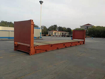flatrack-shipping-container Panduan Lengkap Jenis-Jenis Peti Kemas (Container) Standar ISO dan Spesifikasi Dimensinya