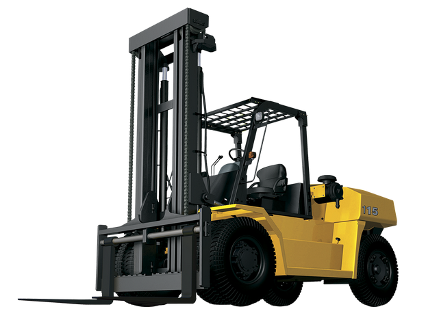komatsu-heavy-forklift Alat Berat yang Digunakan di Depo Container dan Fungsinya